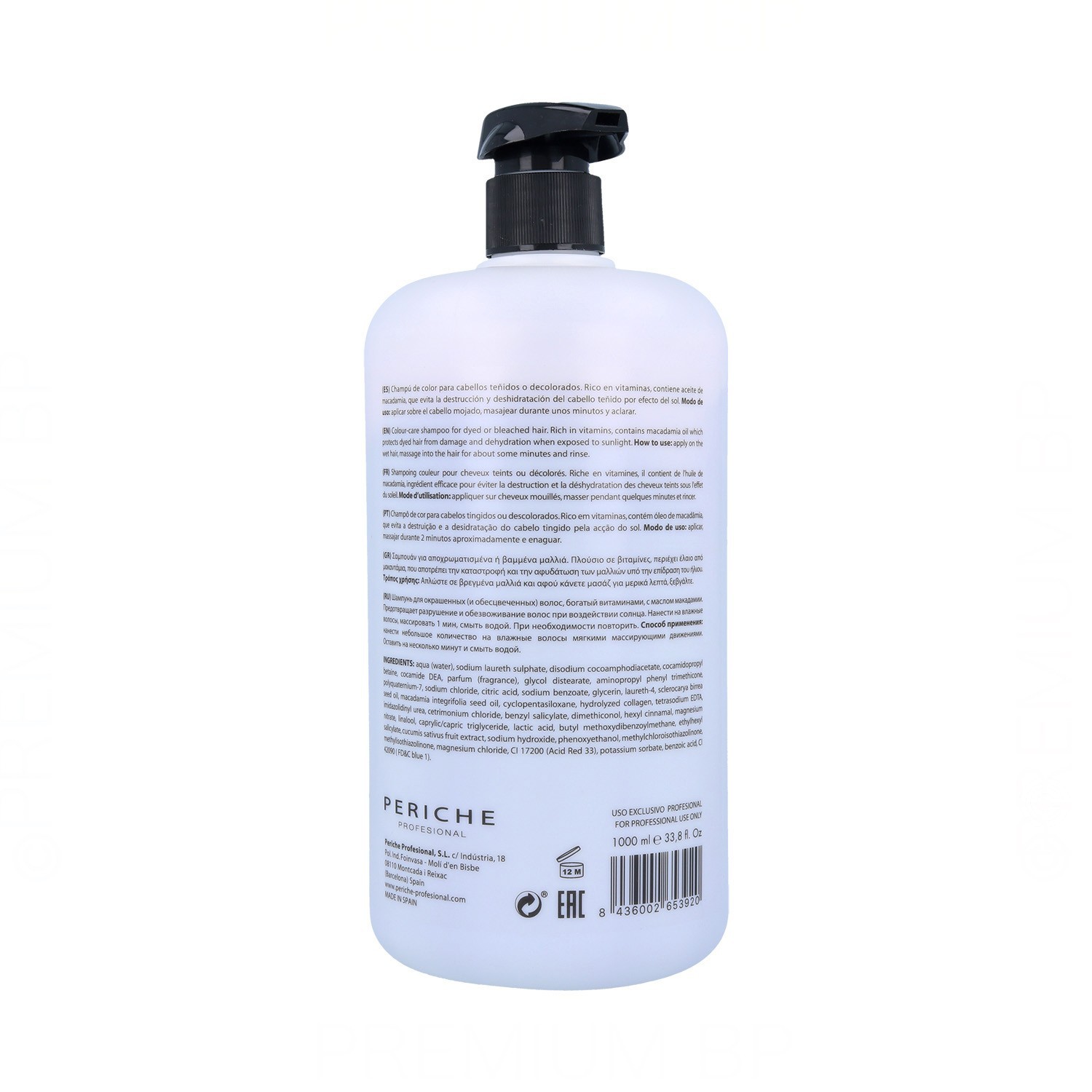Periche Kode Klor Farbe Daily Care Shampoo 1000 ml