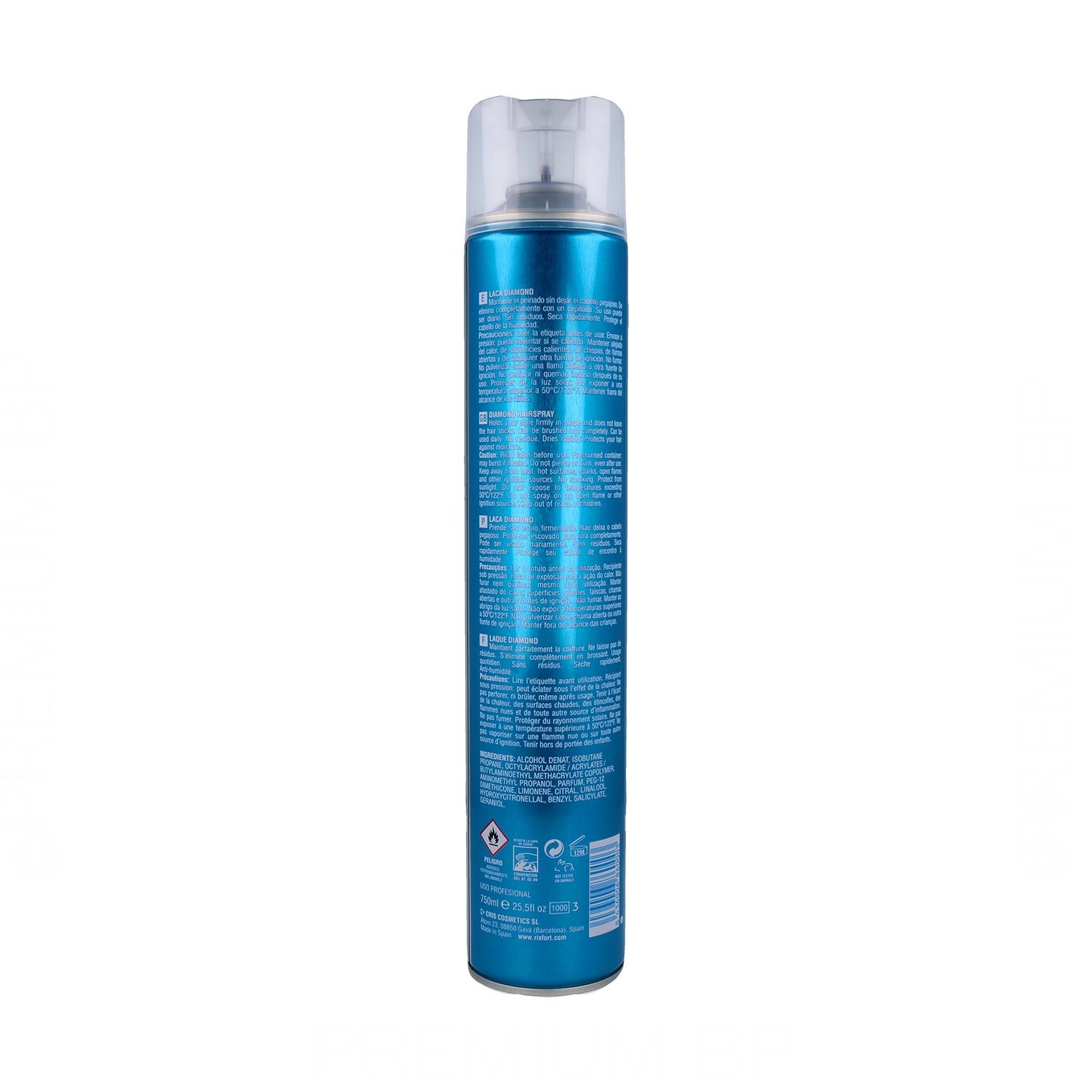 Risfort Diamond Laque/Spray Normal 750 ml