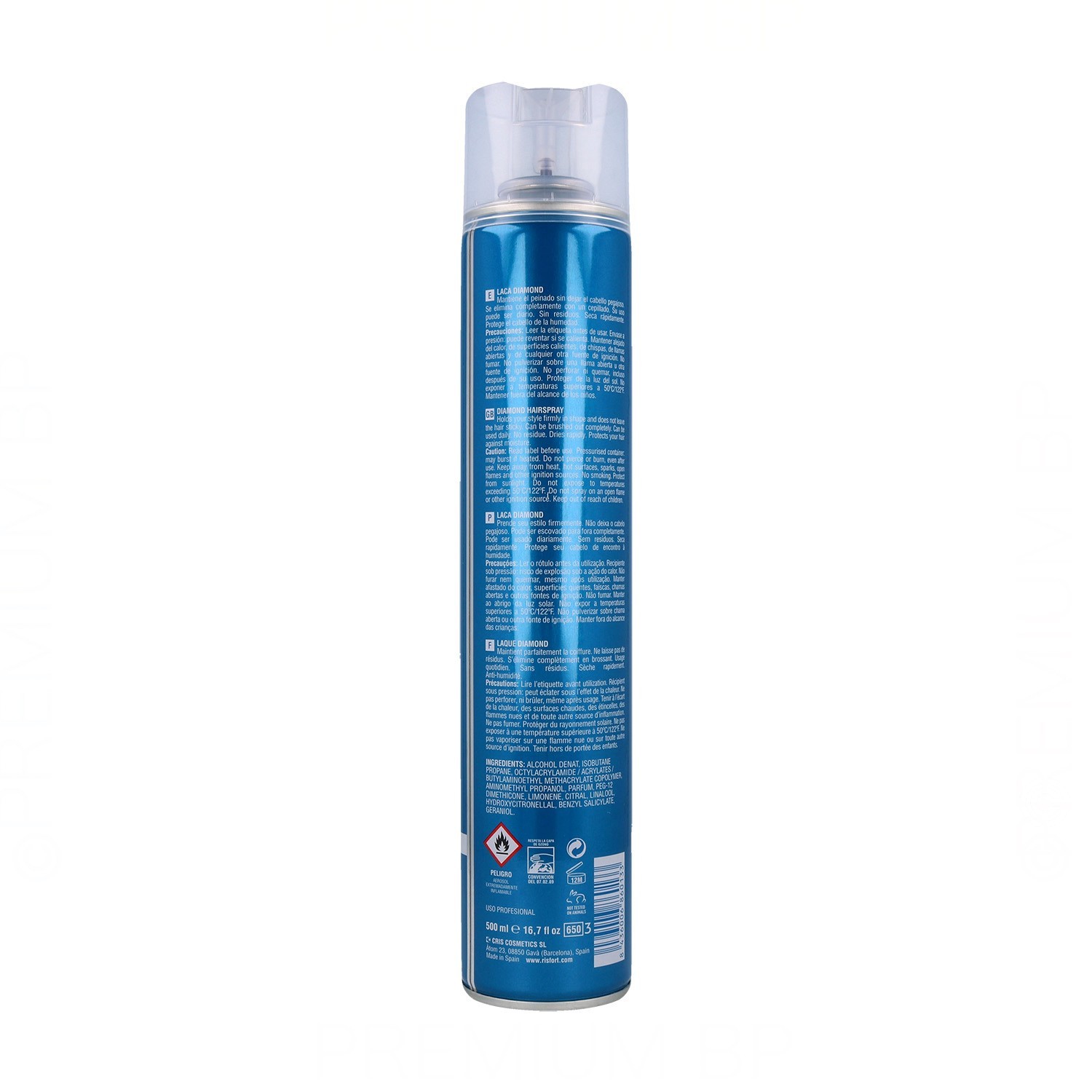Risfort Diamond Laque/Spray Normal 500 ml