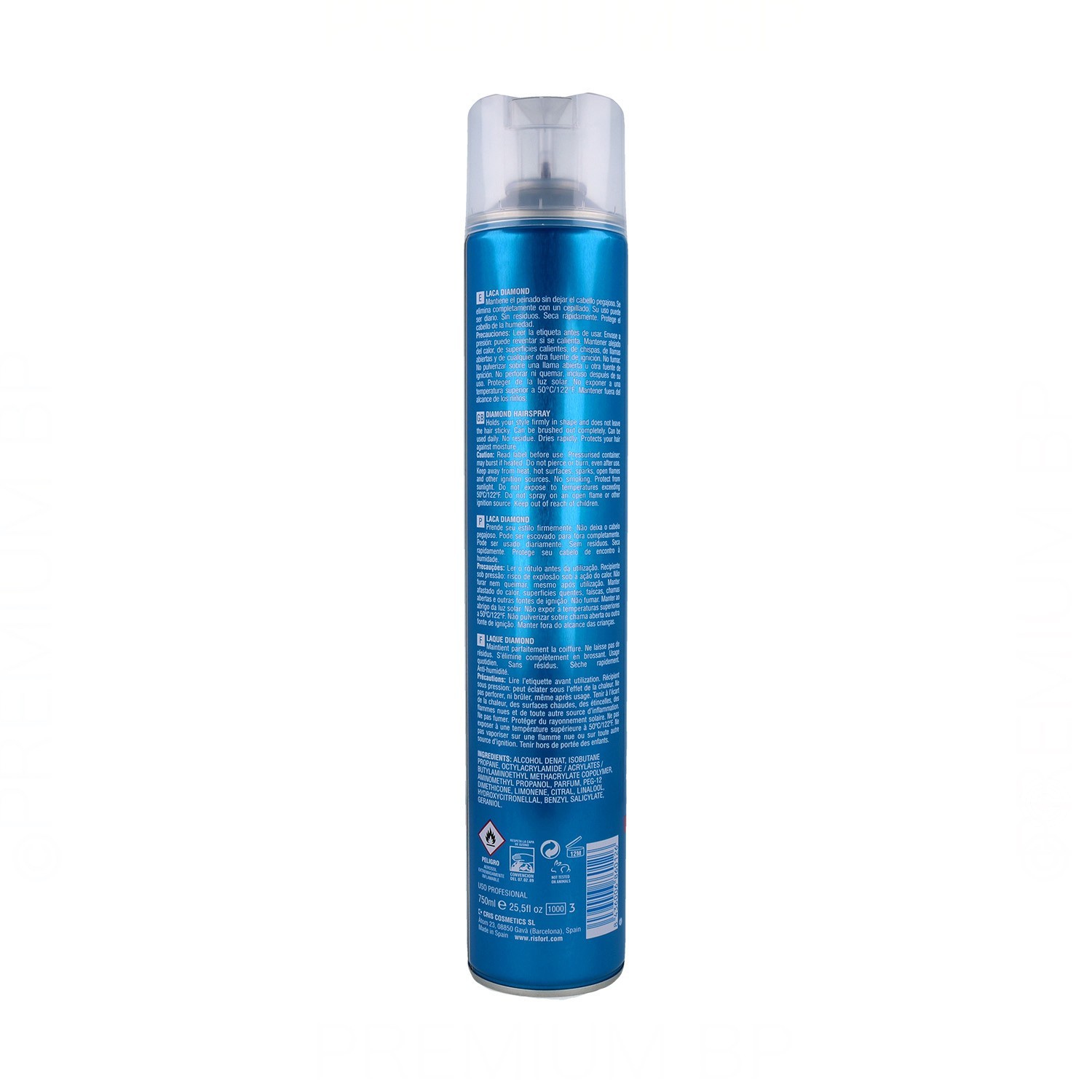 Risfort Diamond Lacca/Spray Extra Forte 750 ml