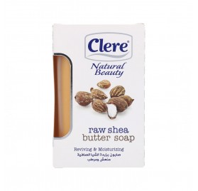 Clere Natural Beauty Sapone Raw Shea Butter 150G  (Nbc500)