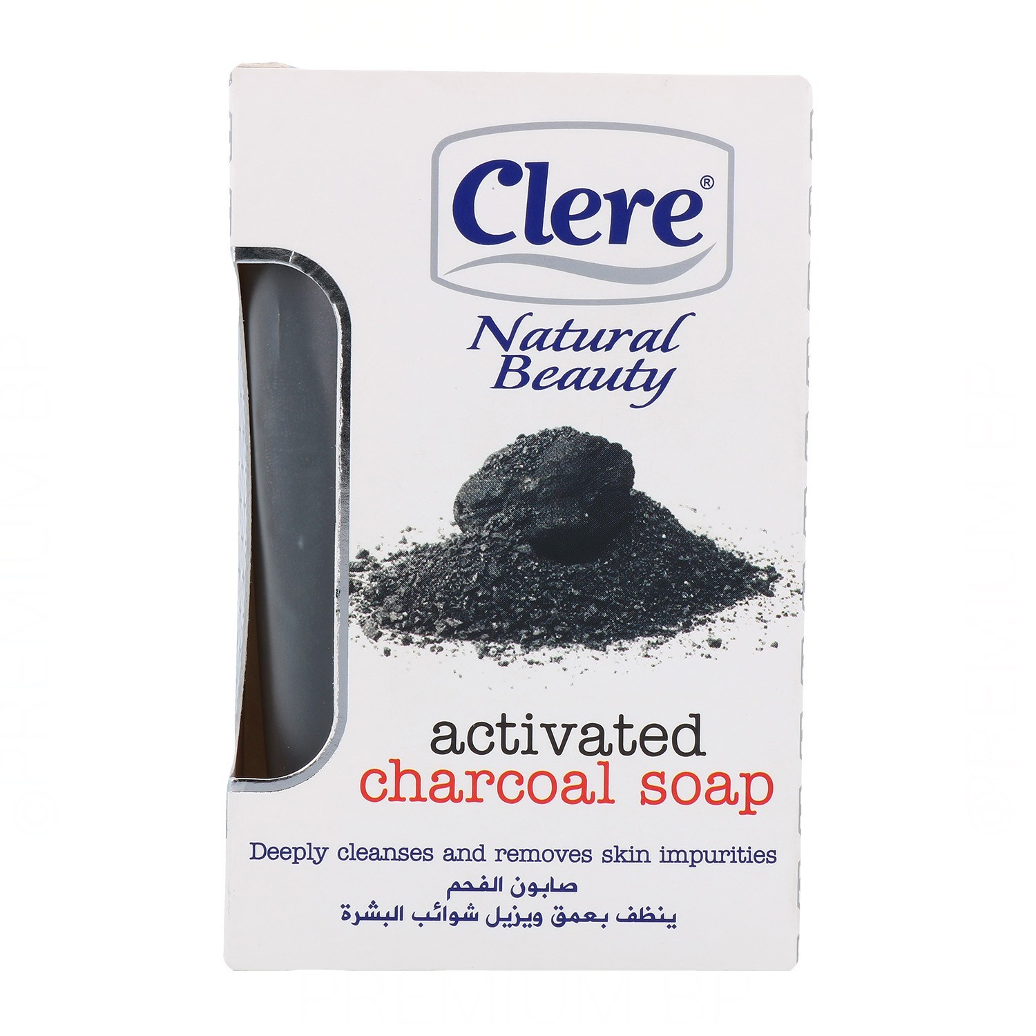 Clere Natural Beauty Soap Charcoal Activated 150G (Nbc504)