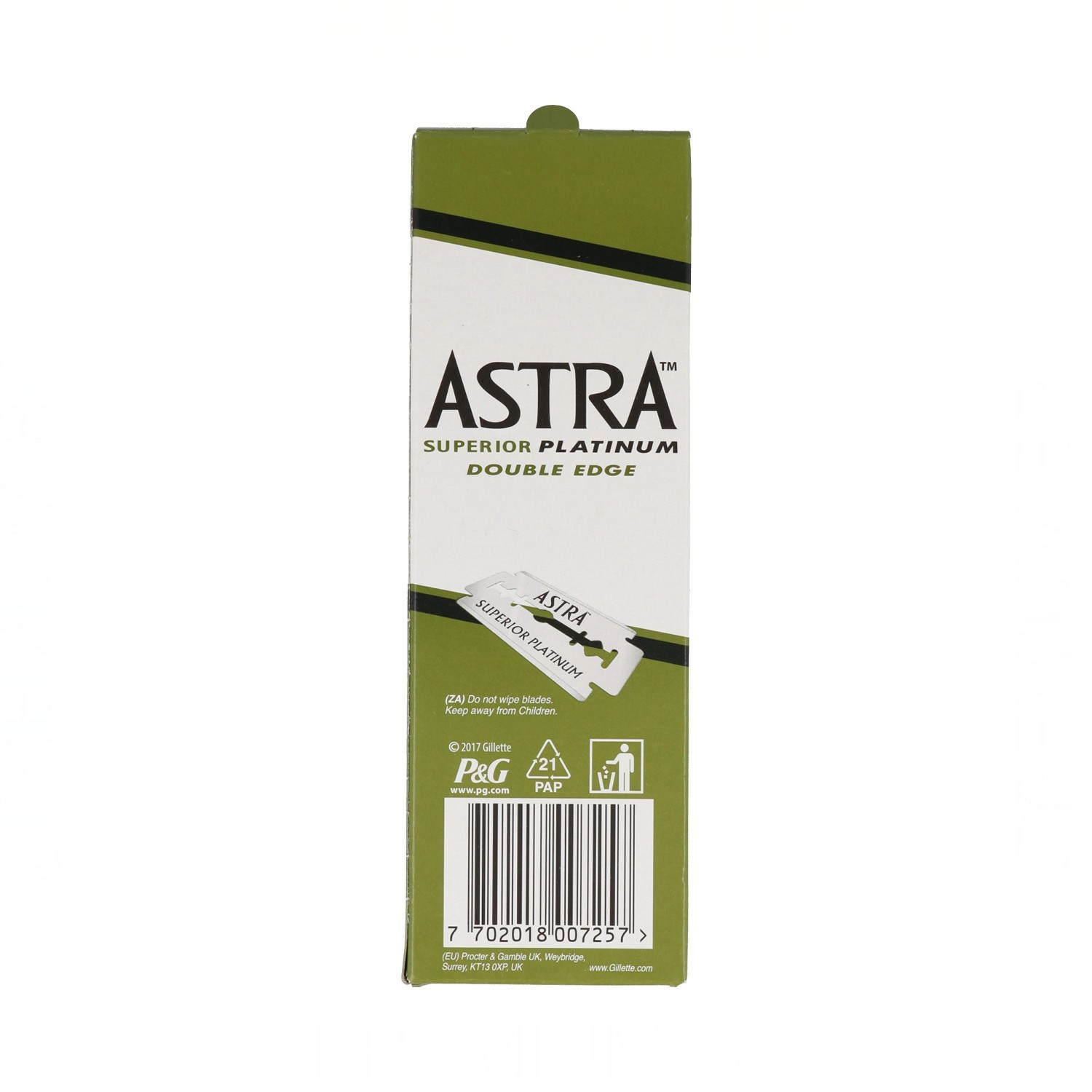 Astra Superior Platinum Blades 100Pcs (20X5)
