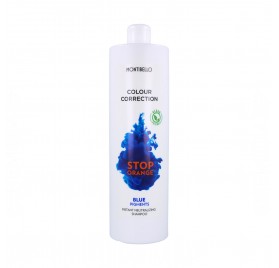Montibello Colour Correction Stop Orange Shampoo 1000 ml (Neutralizer+Pigment Blue)