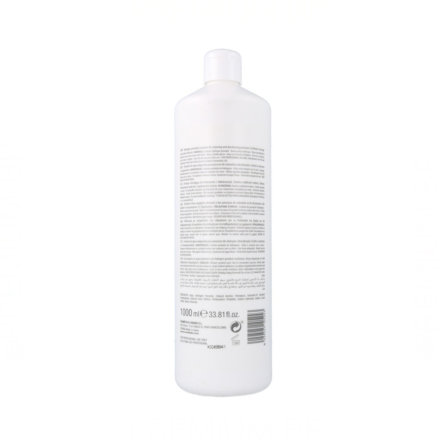 Montibello Oxibel Crema Attivatore 20Vol (6%) 1000 ml