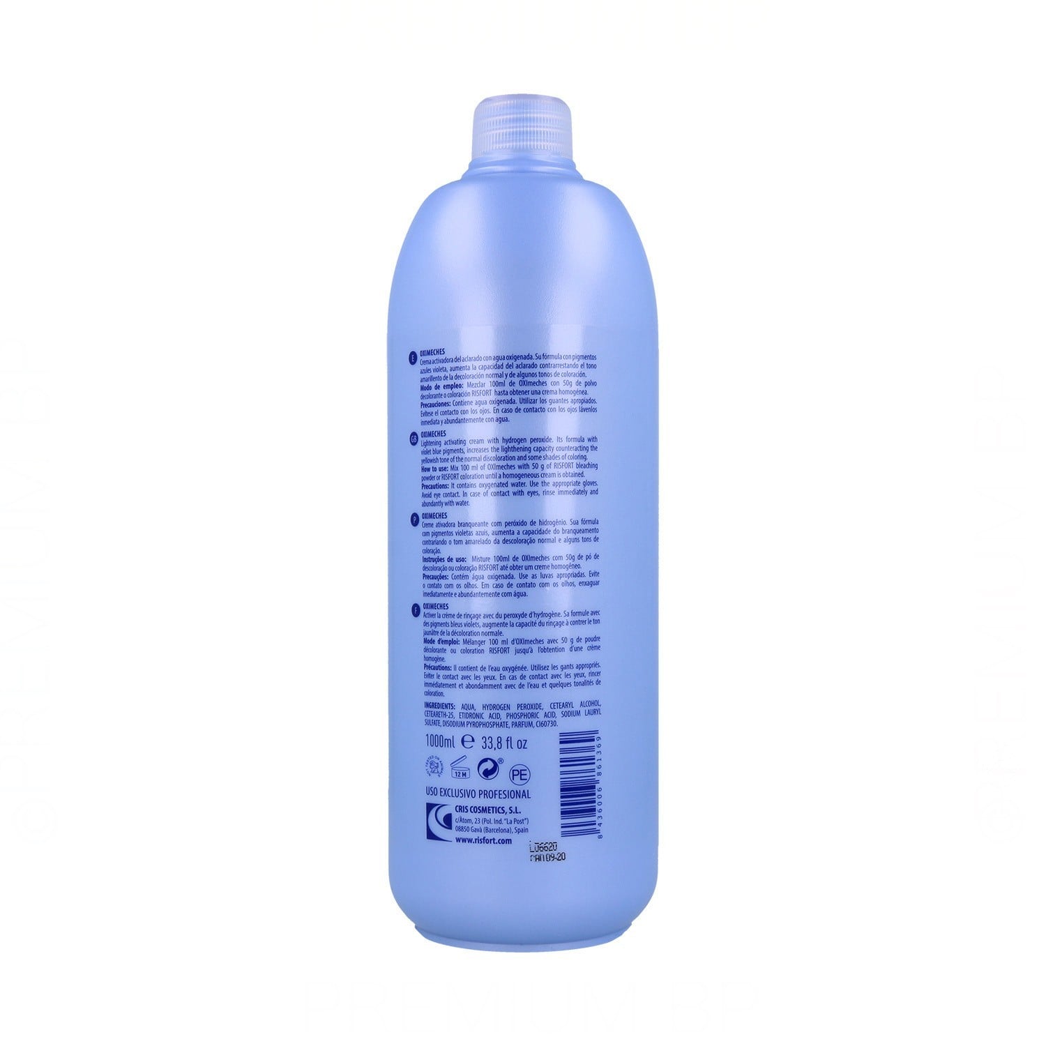Risfort Oxidizer Mechas Act 20Vol (6%) 1000 ml