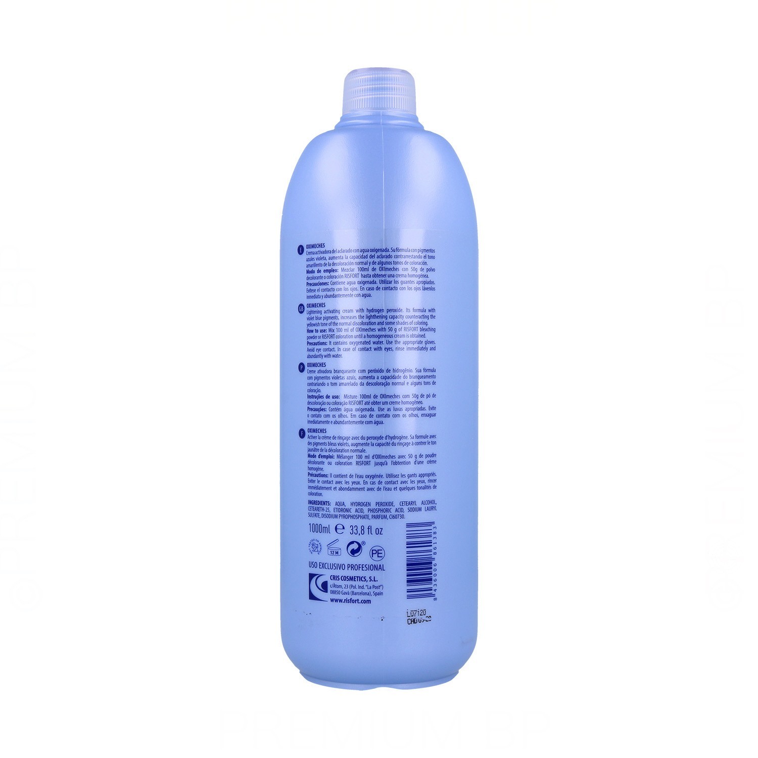 Risfort Oxidizer Mechas Act 40Vol (12%) 1000 ml