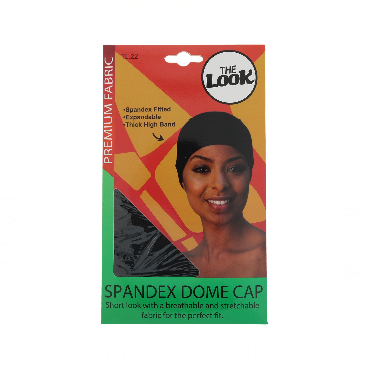 Lb The Look Spandex Dome Cap (Tl22)