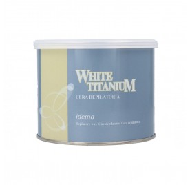 Idema White Titanium Wax Lattina 400 ml.
