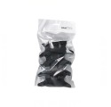 Xanitalia Pro 12 Black Plastic Tweezers