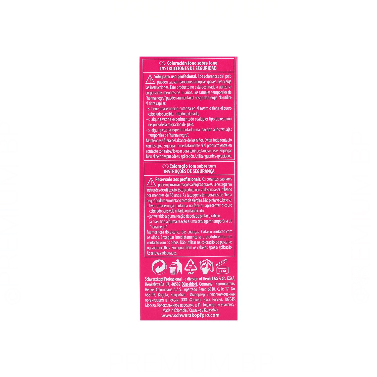 Schwarkopf Igora Vibrance Bote 60ml, Cor 3-19