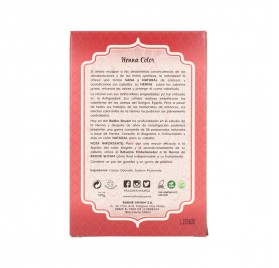 Radhe Shyam Henna Poeira Mogno Brilhante 100 gr 2