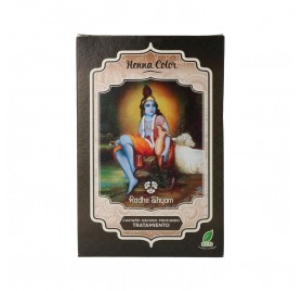 Radhe Shyam Henna Powder Dark Brown Deep Treatment 100G (2-Bags)