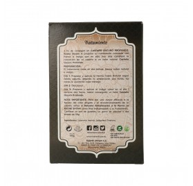 Radhe Shyam Henna Poeira Castanho Escuro Profundo Tratamento 100 gr 2