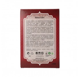 Radhe Shyam Henna Poeira Castanho Mogno 100 gr 2