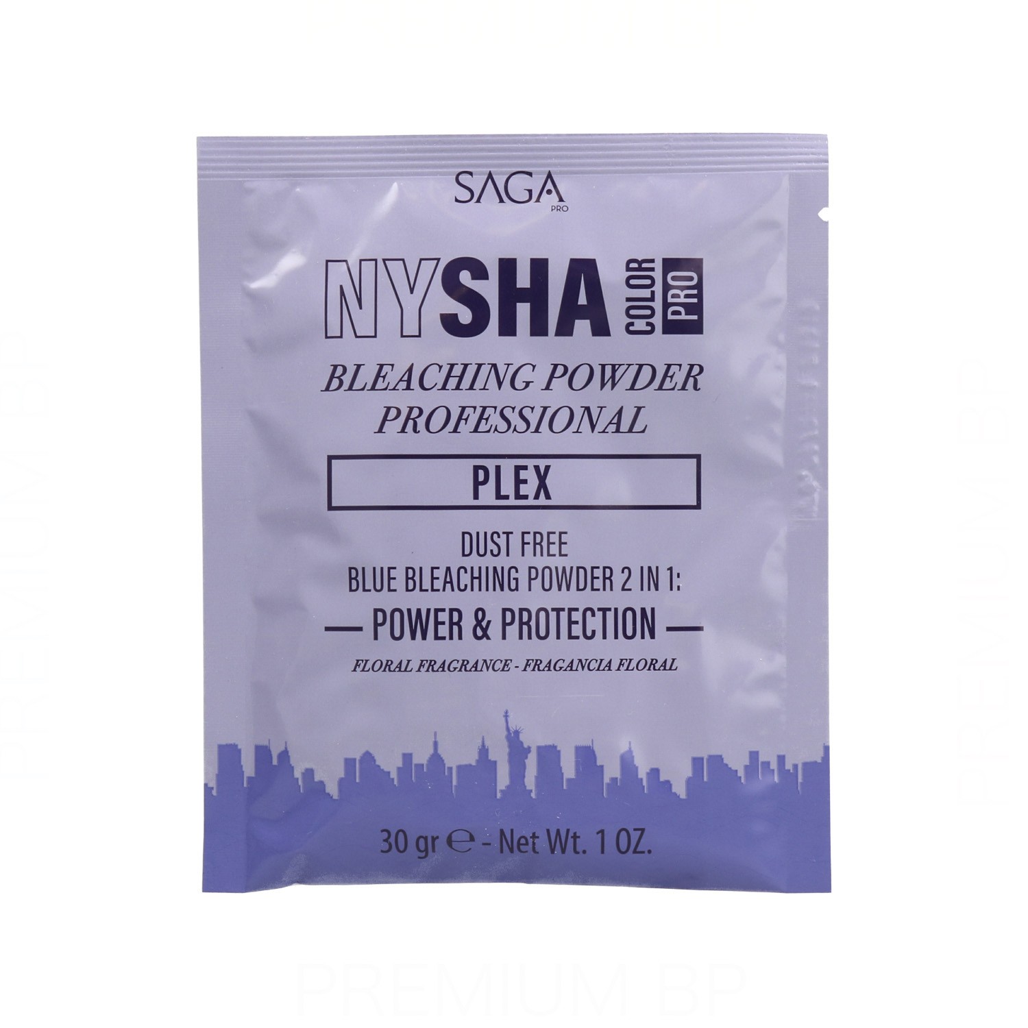 Saga Nysha Bleaching Powder Blue Plex 30 gr