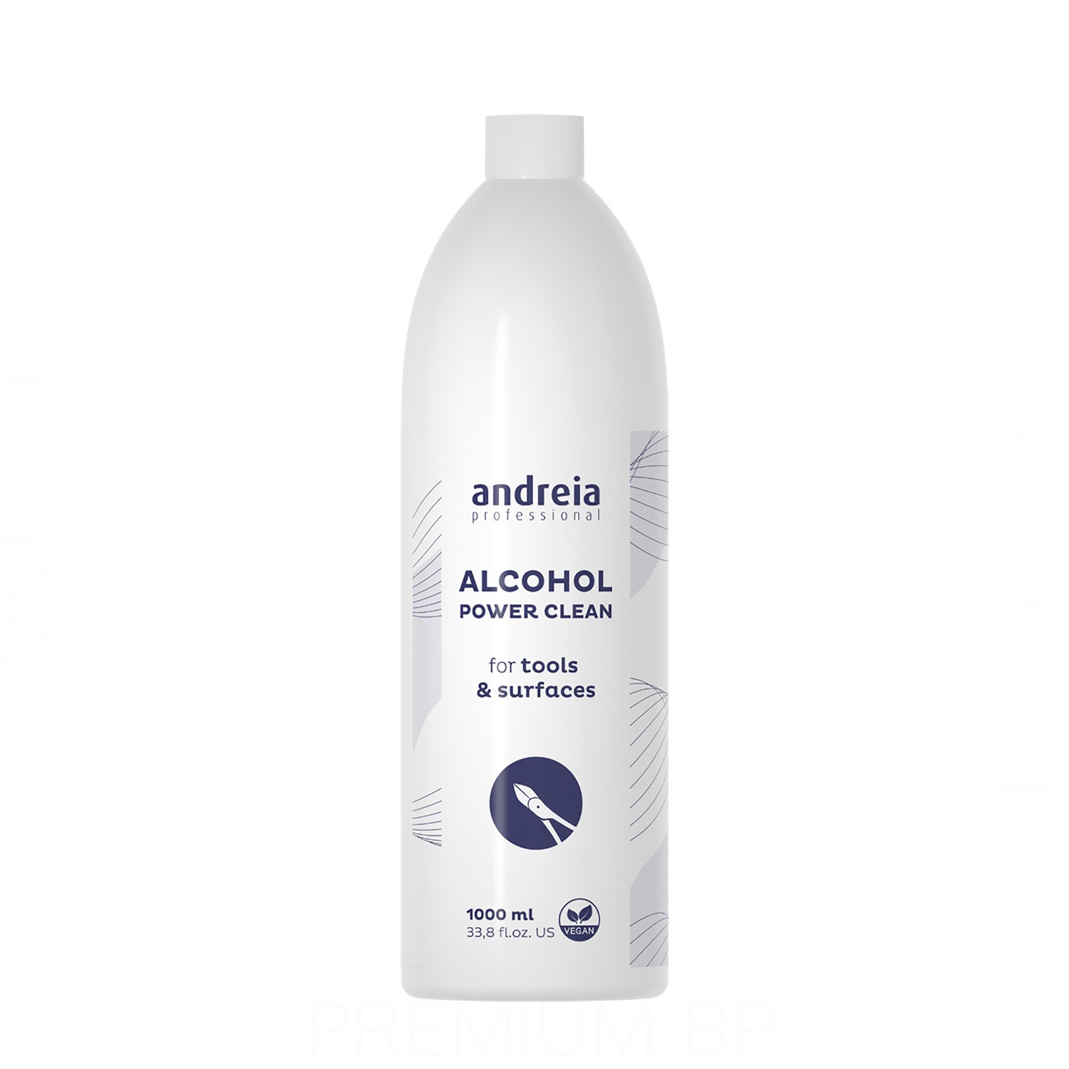 Andreia Professional Alcohol Power Clean Desinfectante para Utensilios & Superficies 1000 ml
