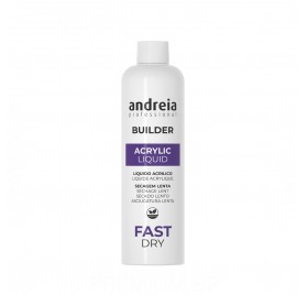Andreia Professional Builder Acrylic Liquid Fast Dry Liquido Acrilico Secado Rapido 250 ml