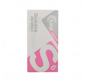 Omare Luna White Latex Gloves Powder Free Size S 100 units