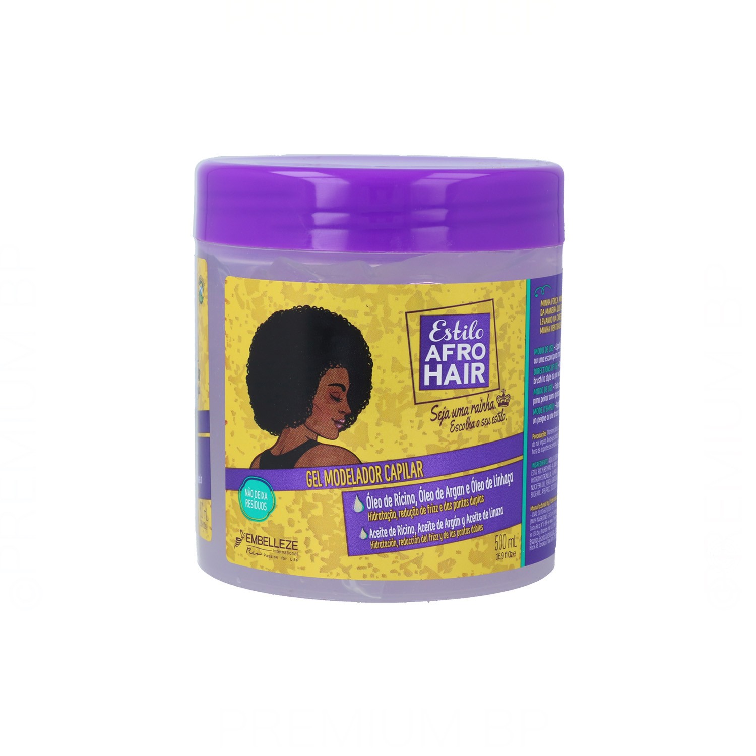 Novex Afro Hair Gel Capilar 500ML