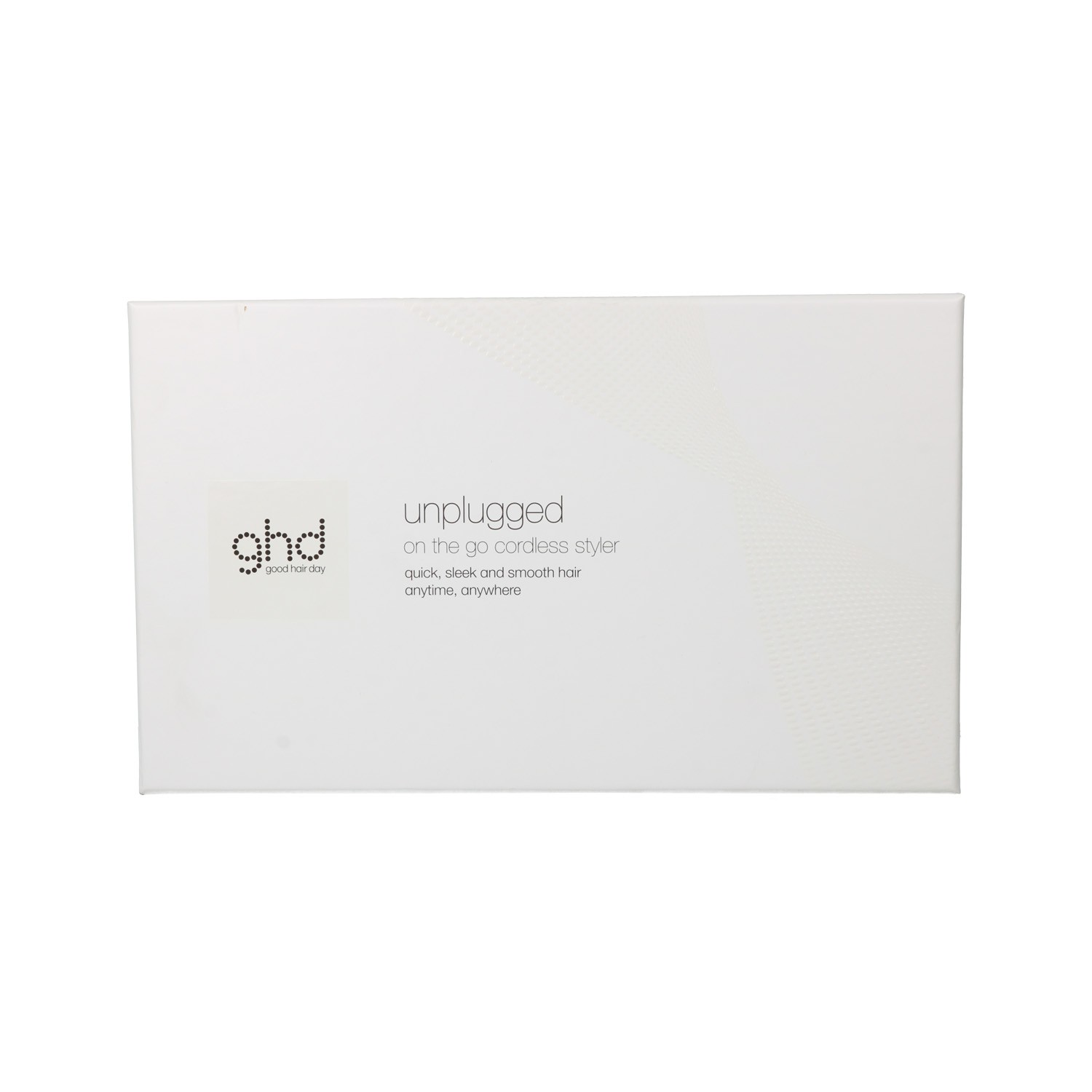 GHD Unplugged Plancha Inalámbrica Styler White