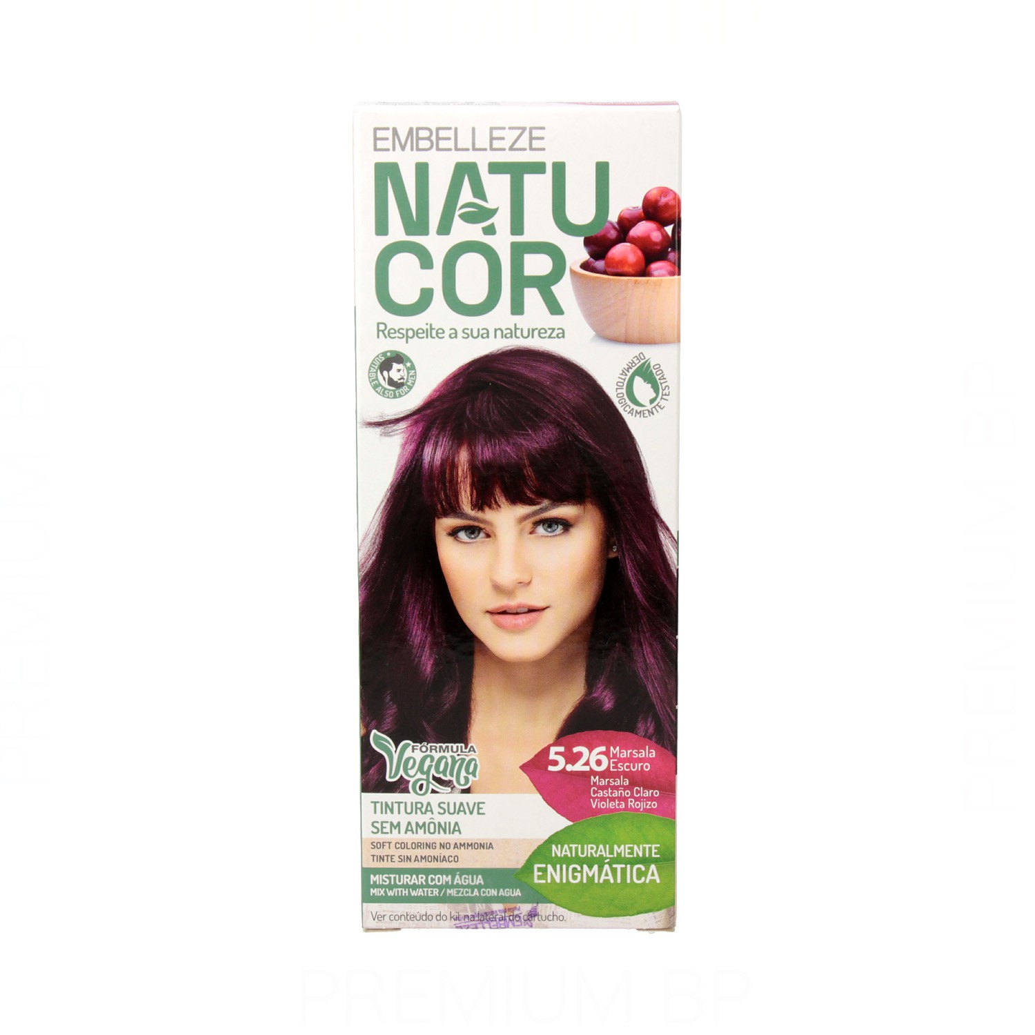 Novex Naturcor Colorant Permanent Sans Ammoniac Colorant 5.26 33 gr