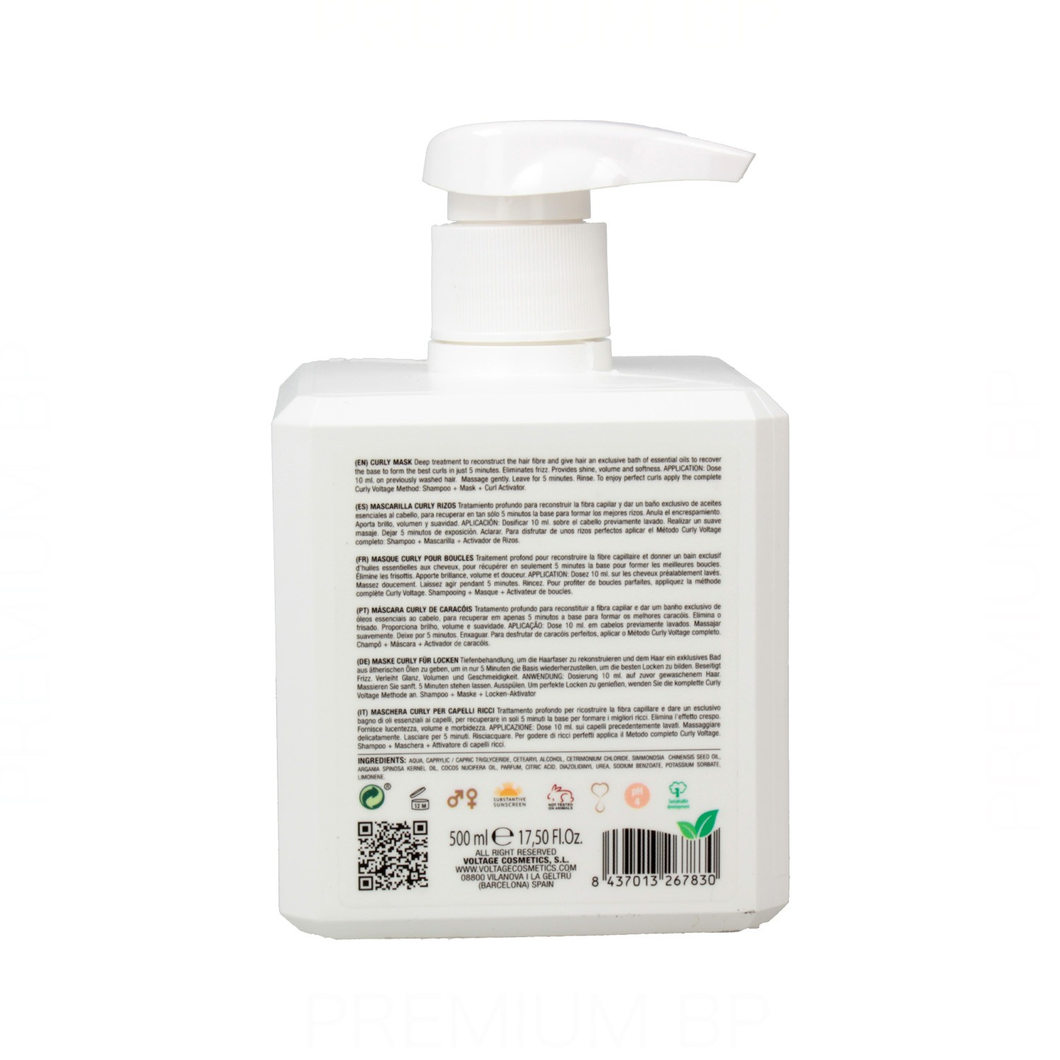 Voltage Curly Method Curl Shampoo 500 ml