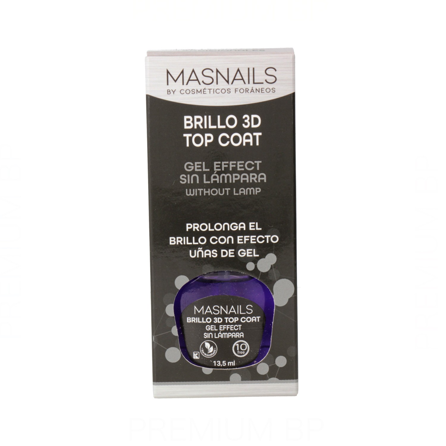 Masnails Shine 3D Top Coat Gel Effect 13,5 ml