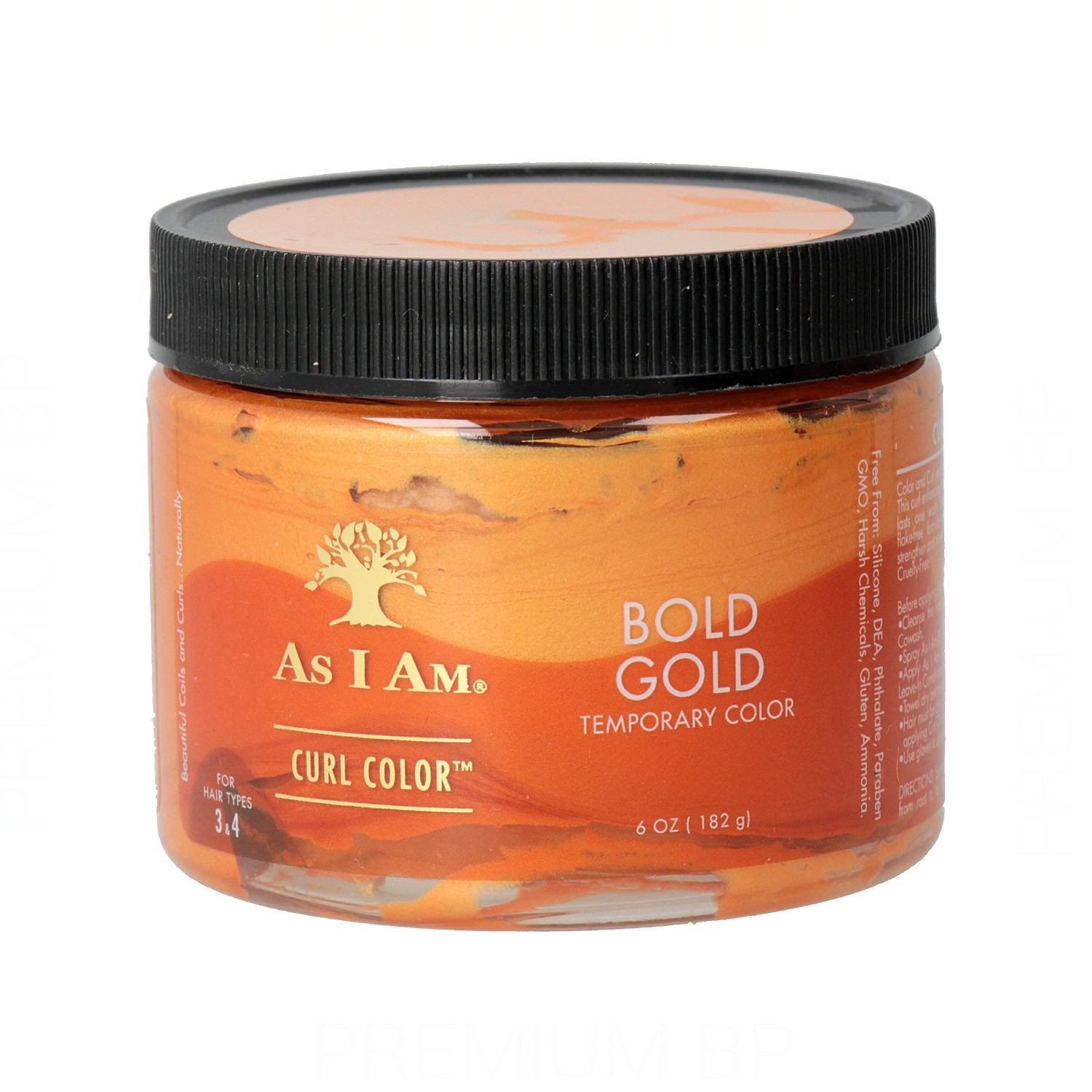 As I Am Curl Color Temporary Color Tint Bold Gold 182 g