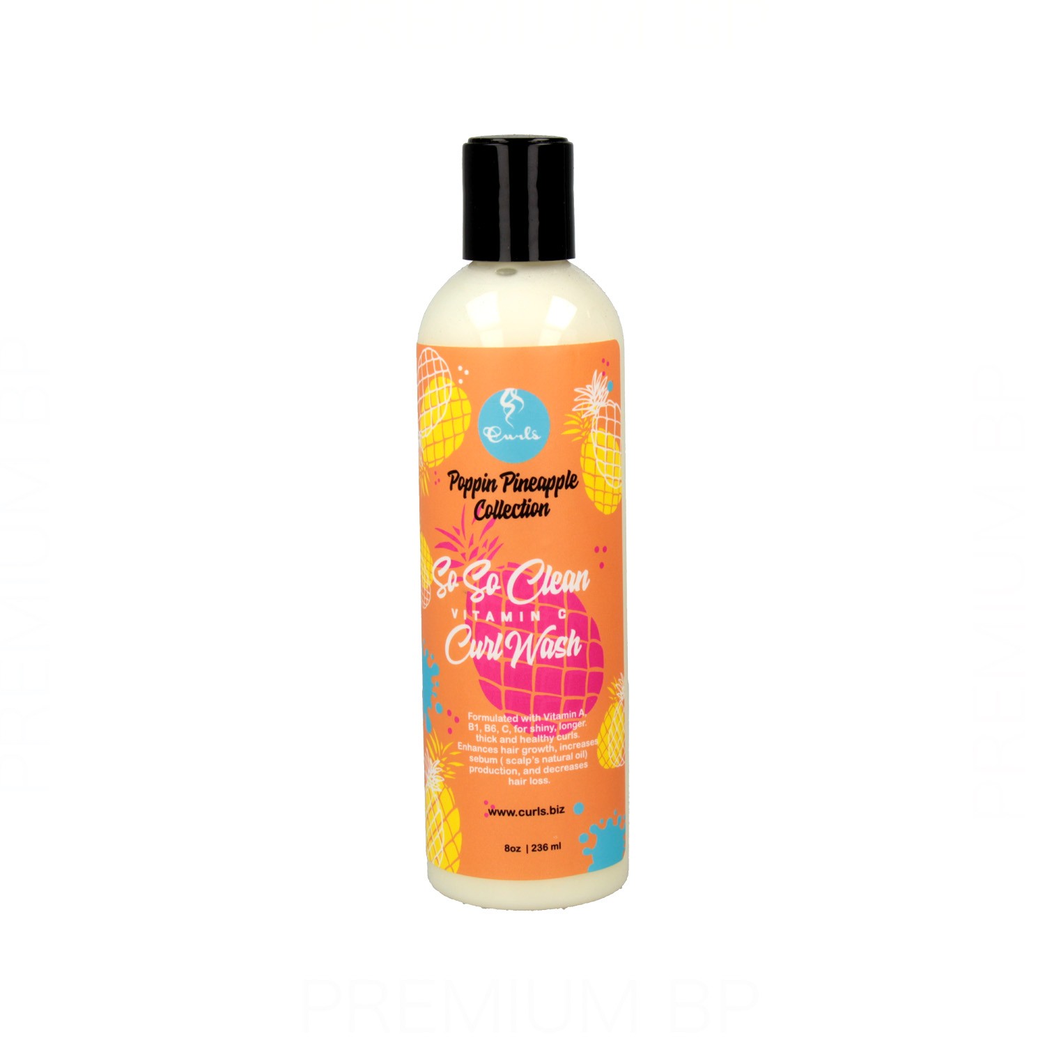 Curls Poppin Pineapple Collection So So Clean Curl Wash 236 ml