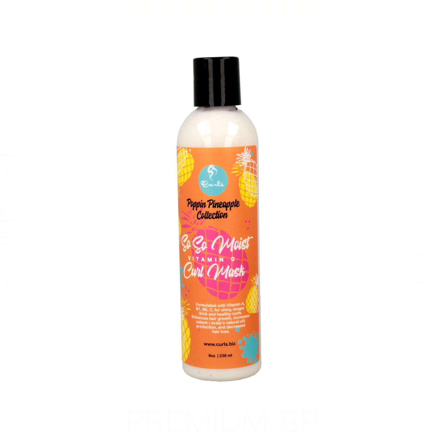 Curls Poppin Ananas Collection So So Moist Curl Mask 236 ml