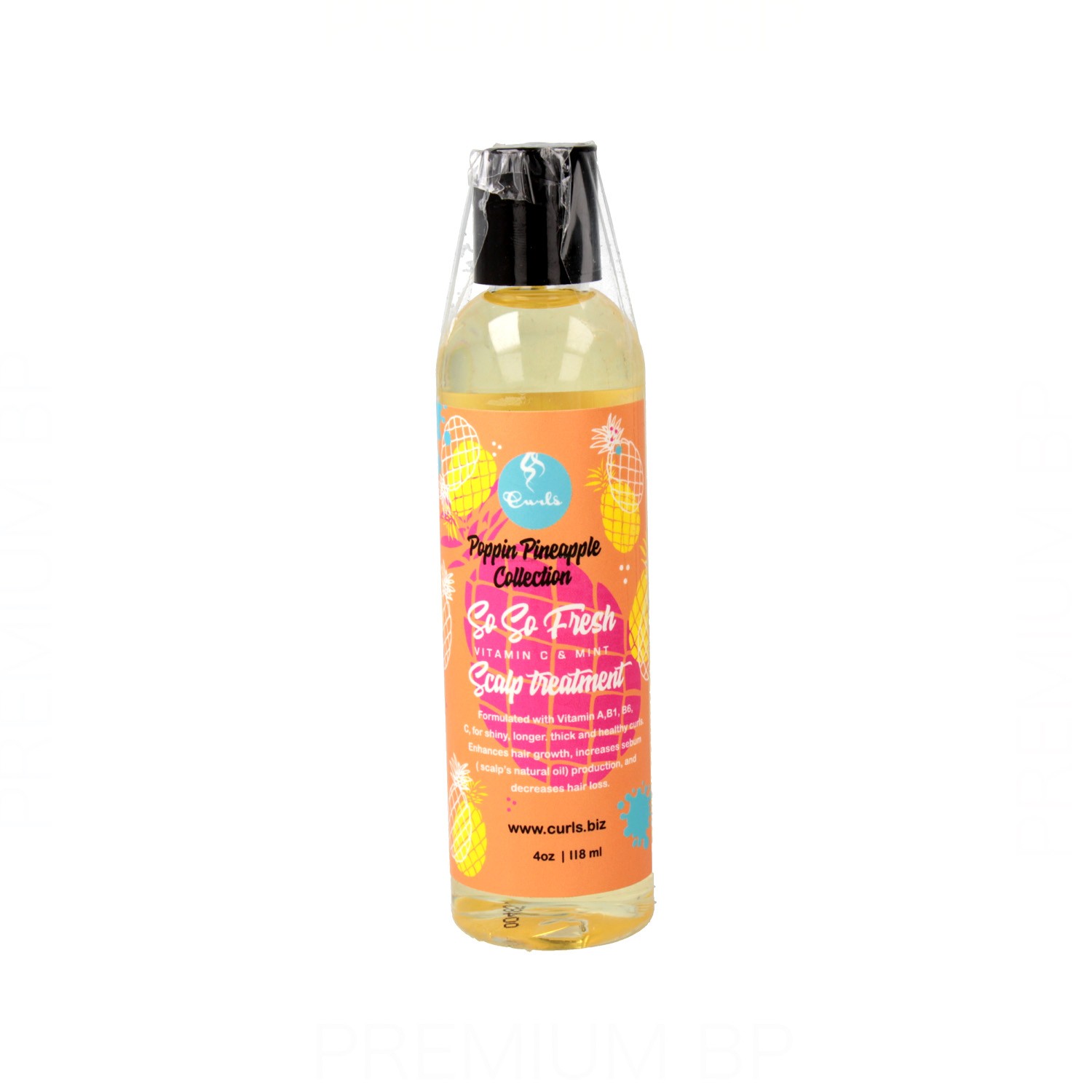 Curls Poppin Pineapple Collection So So Fresh Scalp Treatment 236 ml