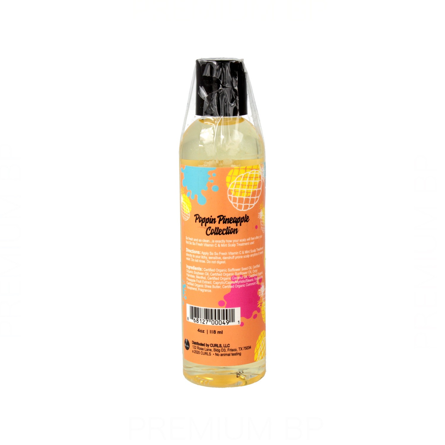 Curls Poppin Pineapple Collection So So Fresh Traitement du Cuir Chevelu 236 ml