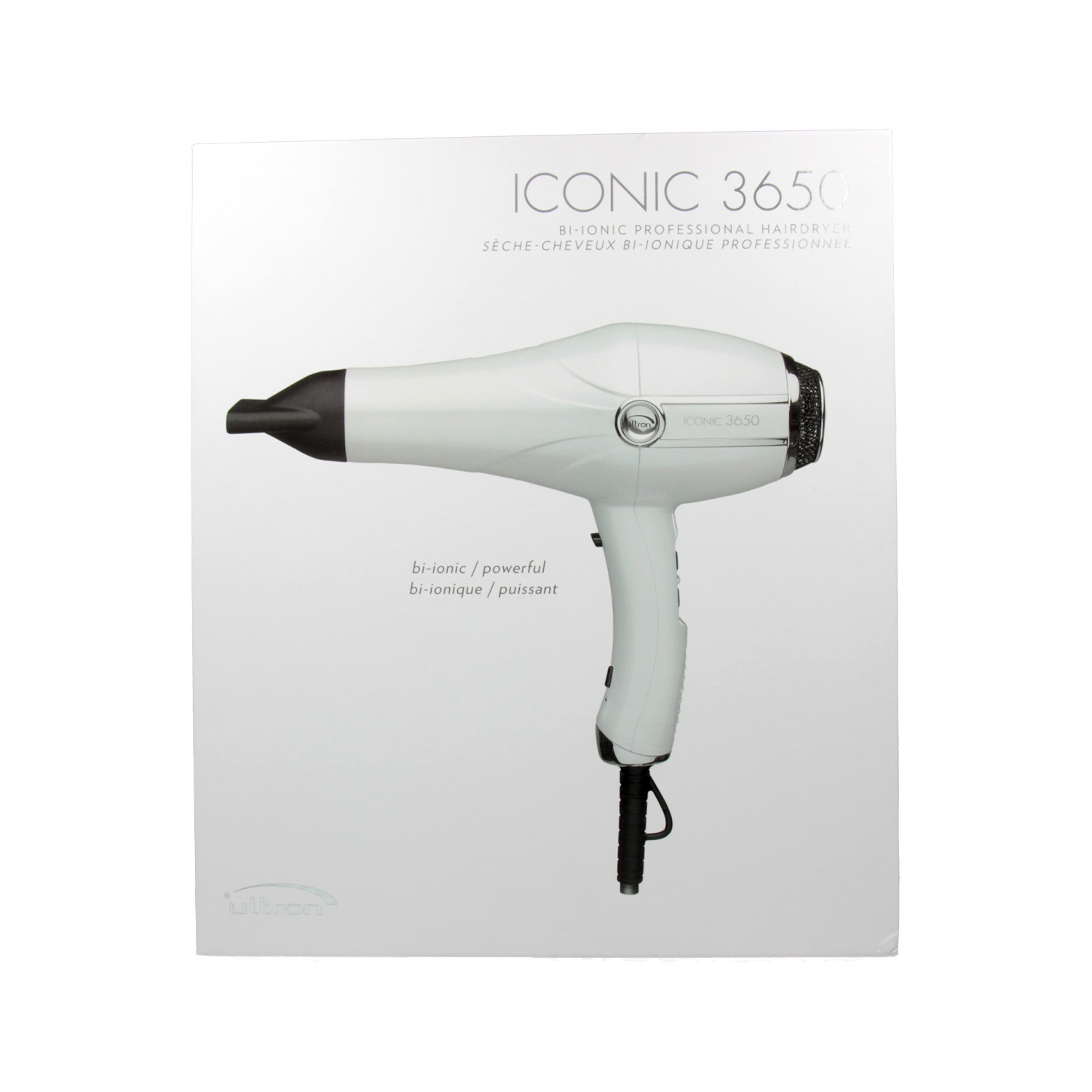 Sinelco Ultron Iconic 3650 Hairdryer White
