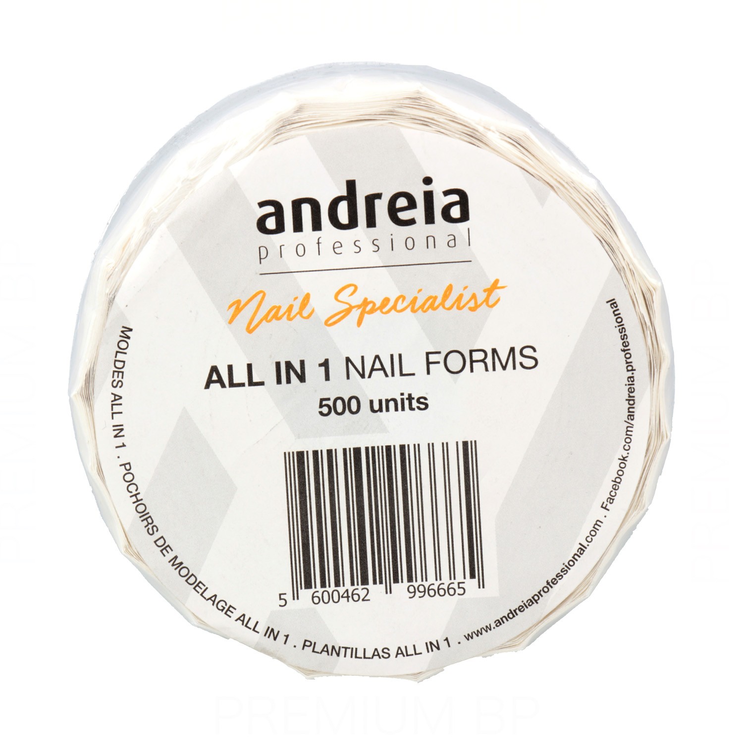 Andreia Professional All in 1 Nail Forms 500 unità