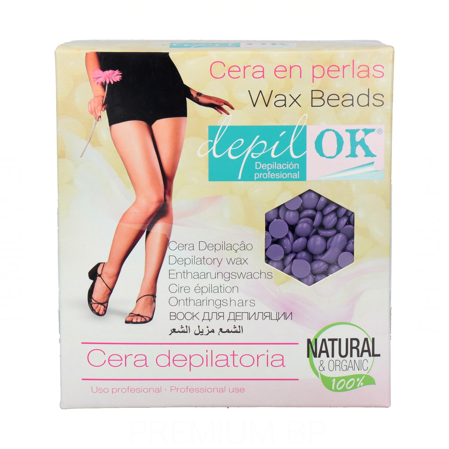 Depil Ok Wax In Lavender Pearls 1000 gr