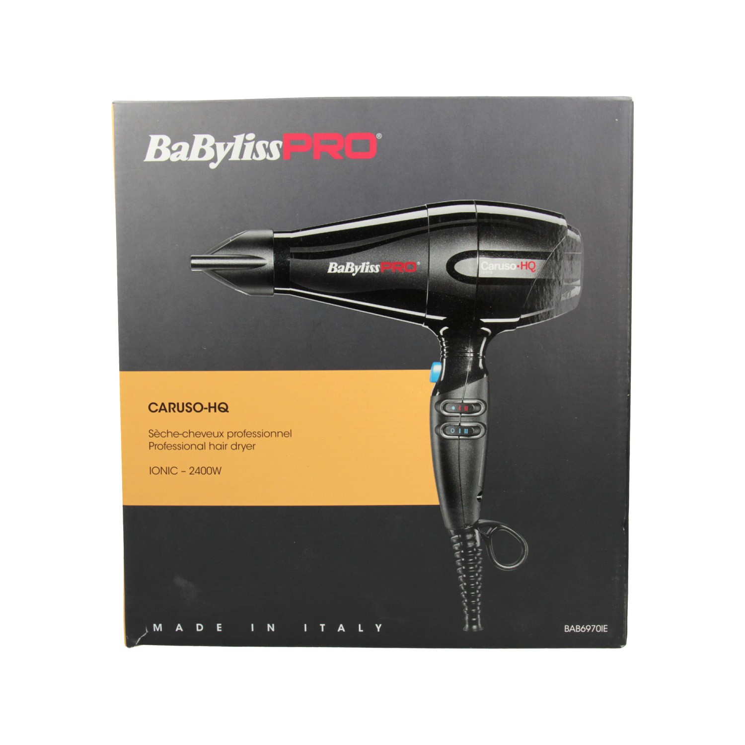 Secador Babyliss Caruso Preto 2400W