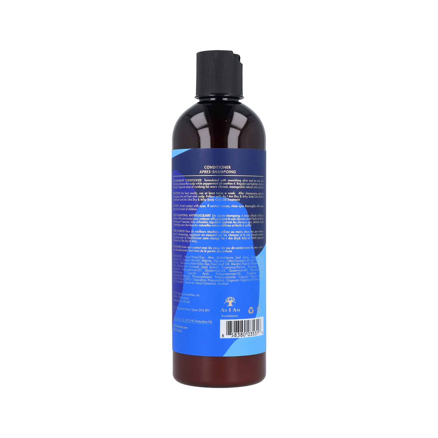 As I Am Dry & Itchy Tea Tree Oil Condicionador 355ml/12Oz
