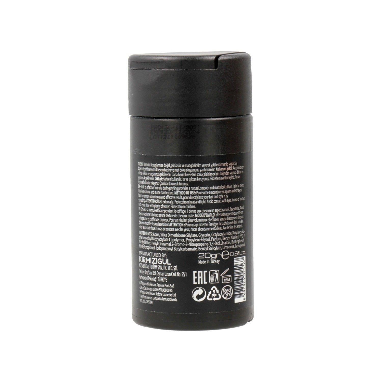 Red One Powder Cloud Volume Styling Powder 20 gr