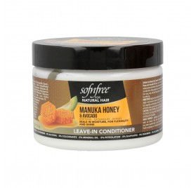 Sofn Free Natural Hair Revitalisant sans rinçage au miel de manuka et à l'avocat 325 ml