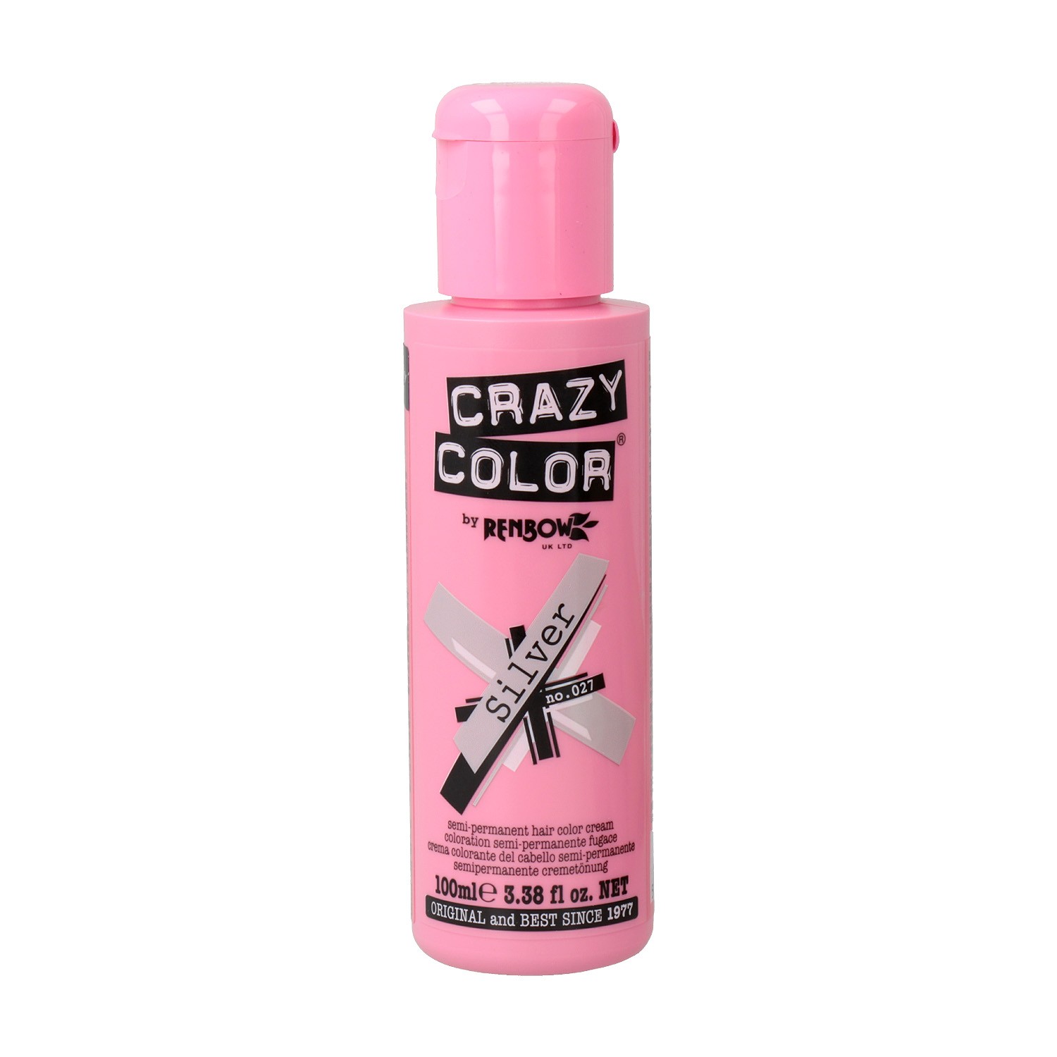 Crazy Color 027 Plata 100 ml