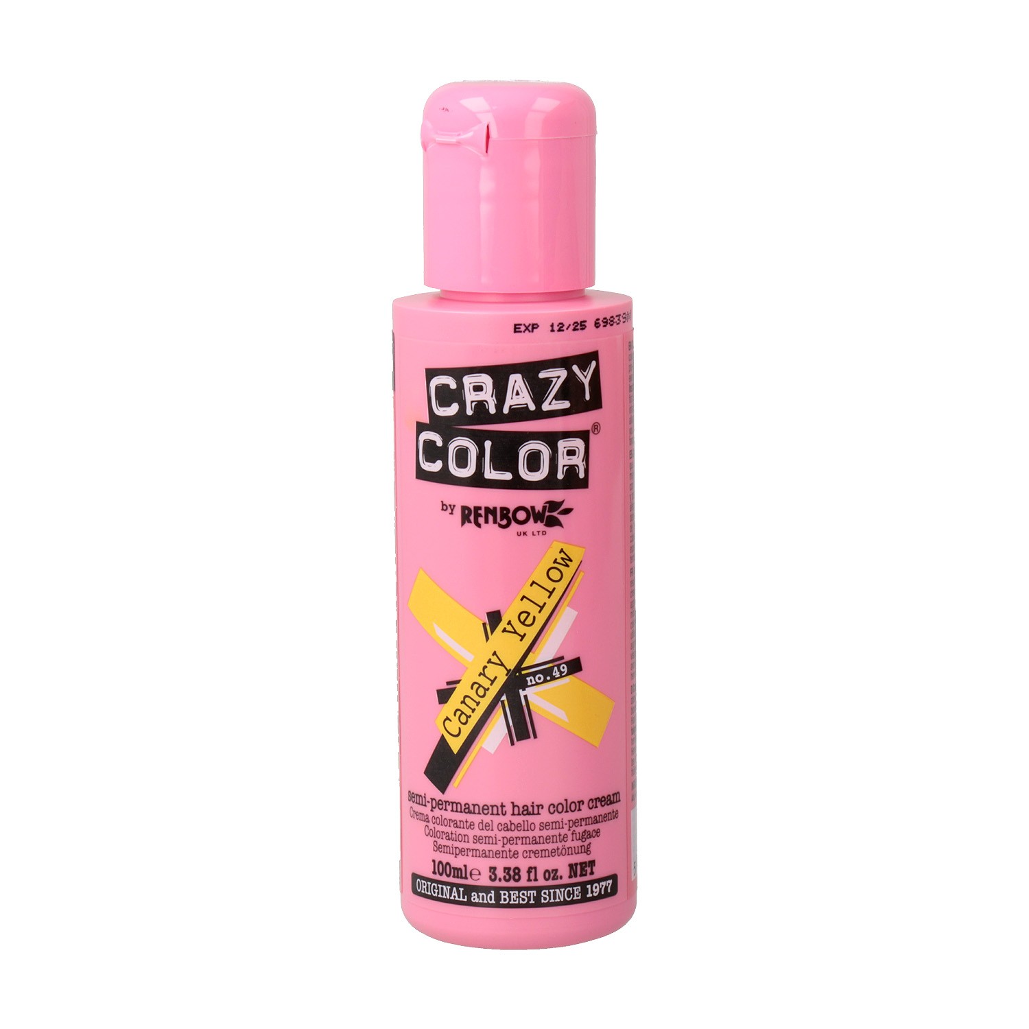 Crazy Couleur 49 Canary Yellow 100 ml