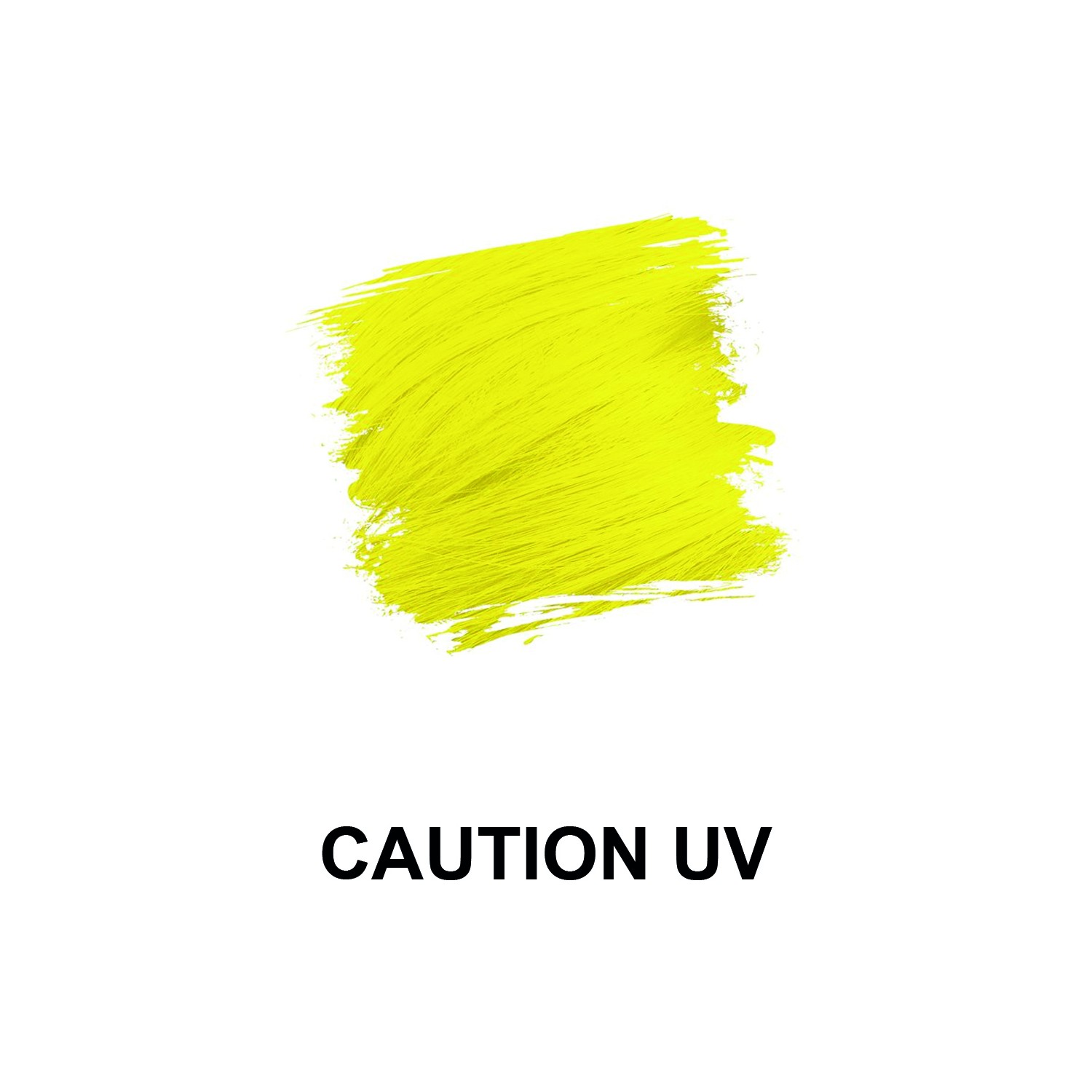 Crazy Color 77 Caution Uv Jaune 100 ml