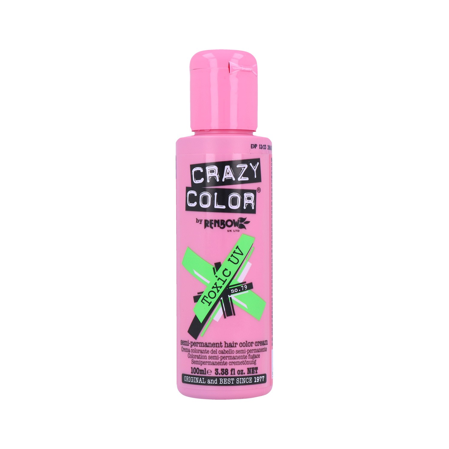 Crazy Color 79 Toxic Uv Verde 100 ml
