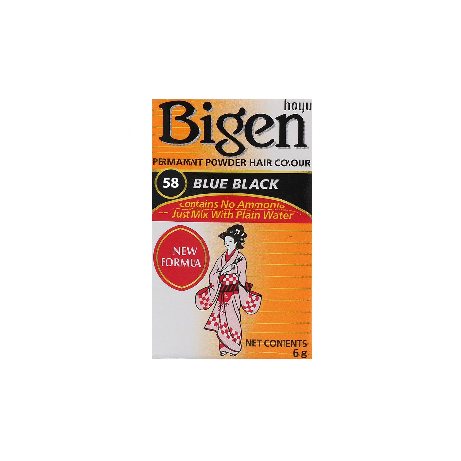 Bigen.58 Black Brown 6 Gr