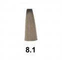 Exitenn Color Creme 60ml, Cor 8,1 Rubio Claro Cinzas