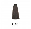 Exitenn Color Creme 60ml, Cor 673 Dark Blond Cinnamon