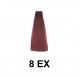 Exitenn Color Creme 60ml, Color 8ex Rojo Ardiente