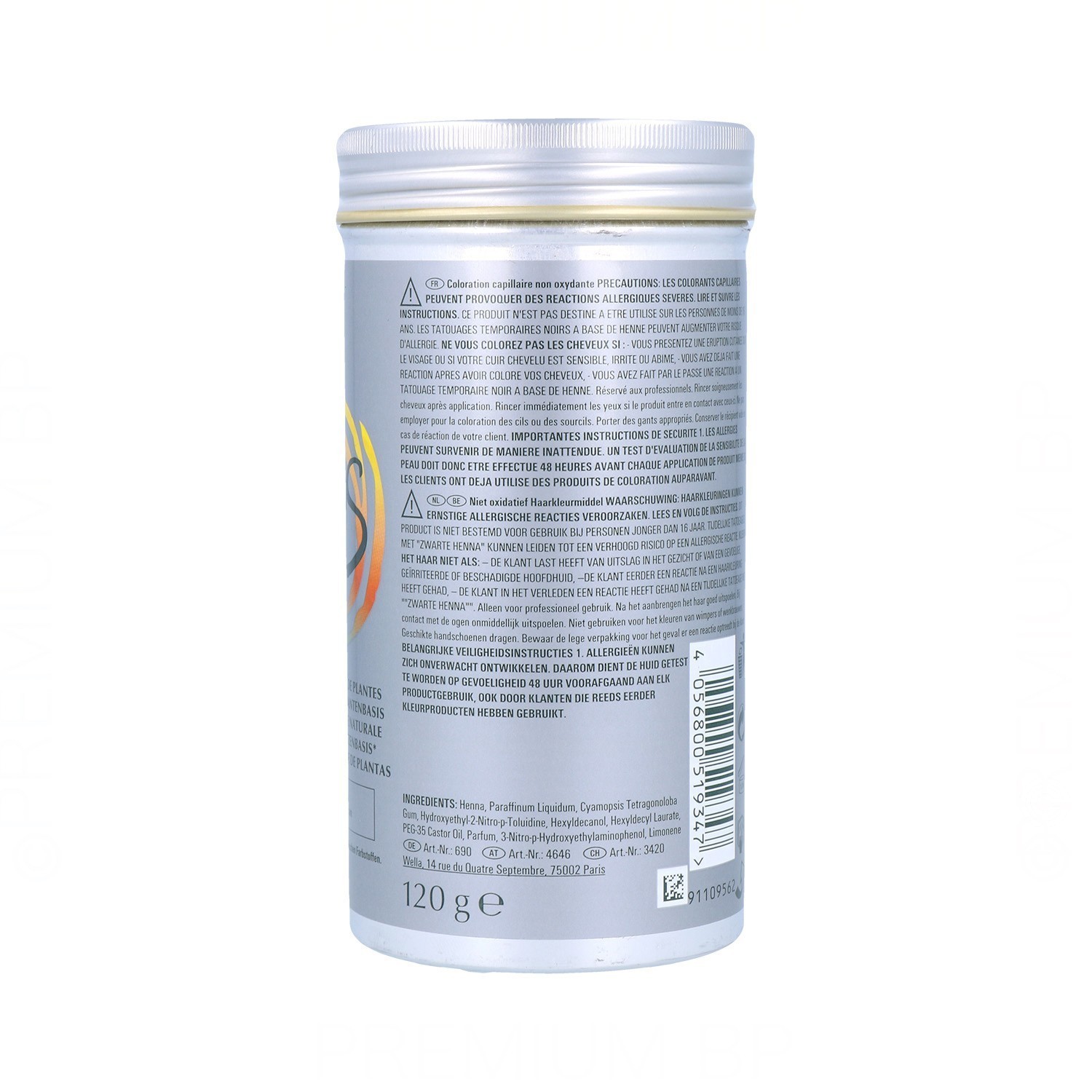 Wella Eos Color 11 Tandoori Pourpre 120 gr