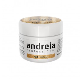 Andreia Gel Paint Gold 03 4 ml